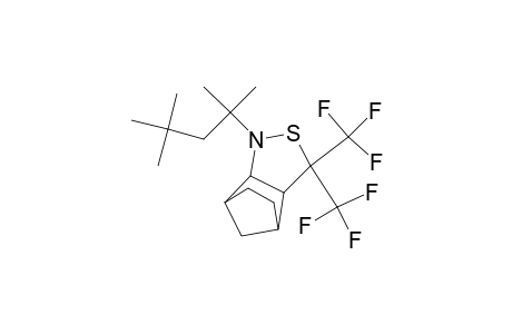 3-(1,1,3,3-Tetramethylbutyl)-5,5-bis(trifluoromethyl)-4-thia-3-azatricyclo[5.2.1.0(2,6)]decane