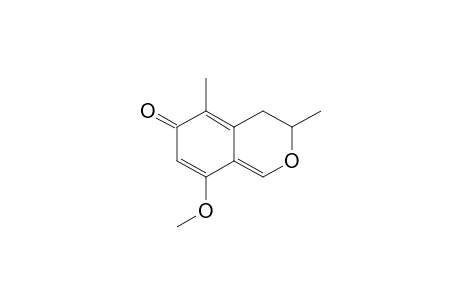 8-methoxy-3,5-dimethyl-3,4-dihydroisochromen-6-one