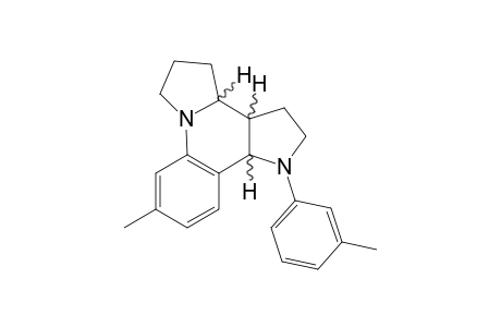 3,5-Dimethyl-2,3,3a,3b,4,5,6,11b-octahydro-1H-dipyrrolo[1,2-a:3',2'-c]quinoline