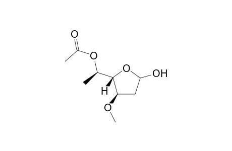 5-O-Acetyl-2,6-dideoxy-3-O-methyl-alpha/beta-DL-ribo-hexofuranose