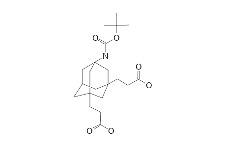 1-(3-TERT.-BUTOXYCARBONYLAMINO)-3,5-BIS-(2-CARBOXYETHYL)-ADAMANTANE