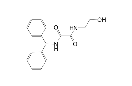 Ethanediamide, N-(2-hydroxyethyl)-N'-diphenylmethyl-