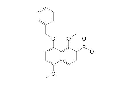 4-BENZYLOXY-1,5-DIMETHOXY-6-NAPHTHYLBORONIC-ACID