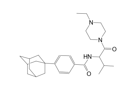 4-(1-adamantyl)-N-{1-[(4-ethyl-1-piperazinyl)carbonyl]-2-methylpropyl}benzamide