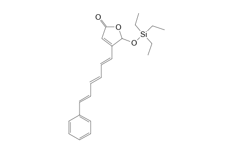 5-TRIETHYLSILYLOXY-4-[(1E,3E,5E)-6-PHENYLHEXA-1,3,5-TRIENYL]-2(5H)-FURANONE