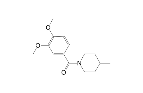 1-(3,4-dimethoxybenzoyl)-4-methylpiperidine