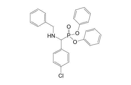 Diphenyl [(benzylamino)(4-chlorophenyl)methyl]phosphonate