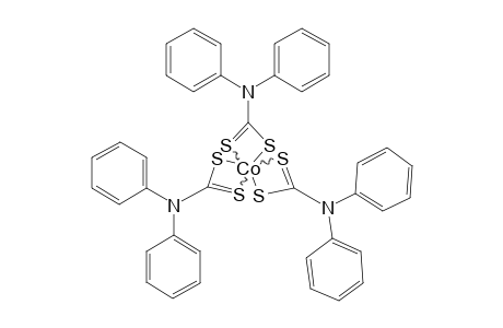 TRIS-(N,N-DIPHENYL-DITHIOCARBAMATO)-COBALT-(3)-COMPLEX