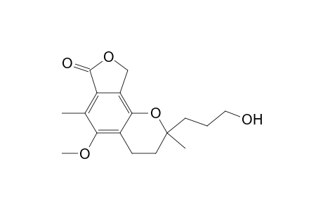 2H-Furo[3,4-h]-1-benzopyran-7(9H)-one, 3,4-dihydro-2-(3-hydroxypropyl)-5-methoxy-2,6-dimethyl-