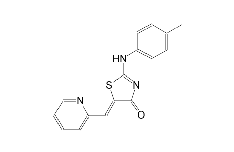 (5Z)-5-(2-pyridinylmethylene)-2-(4-toluidino)-1,3-thiazol-4(5H)-one