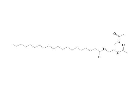Eicosanoic acid, 2,3-bis(acetyloxy)propyl ester