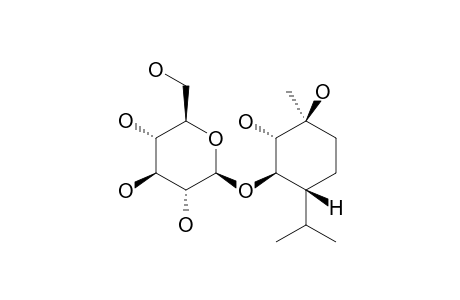 REL-(1R,2S,3R,4R)-PARA-MENTHANE-1,2,3-TRIOL-3-O-BETA-D-GLUCOPYRANOSIDE