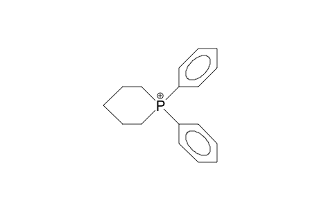 1,1-Diphenyl-phosphorinanium cation