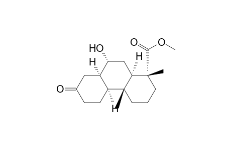 (1R,4aR,4bS,8aR,9R,10aR)-9-hydroxy-1,4a-dimethyl-7-oxo-3,4,4b,5,6,8,8a,9,10,10a-decahydro-2H-phenanthrene-1-carboxylic acid methyl ester