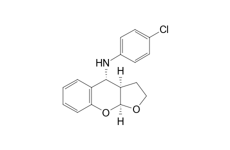 (3aR,4R,9aS)-N-(4-chlorophenyl)-3,3a,4,9a-tetrahydro-2H-furo[2,3-b]chromen-4-amine