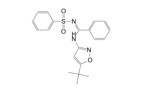 N-[(Z)-[(5-tert-butyl-3-isoxazolyl)amino](phenyl)methylidene]benzenesulfonamide