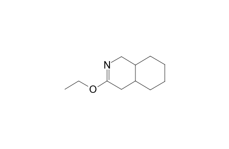 3-Ethoxy-1,4,4a,5,6,7,8,8a-octahydroisoquinoline