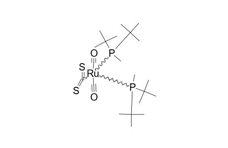 RU(2-ETA-CS2)(CO)2(P-TERT.-BUTYL2ME)2