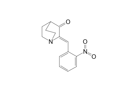 (2Z)-2-[(2-nitrophenyl)methylidene]-1-azabicyclo[2.2.2]octan-3-one