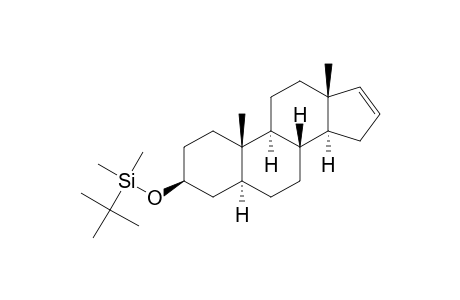 5.alpha.-androst-16-en-3.beta.-ol-[(t-butyl)dimethylsilyl] ether