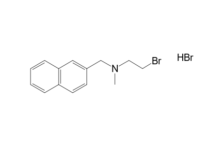 N-(2-bromoethyl)-N-methyl-2-naphthalenemethylamine, hydrobromide