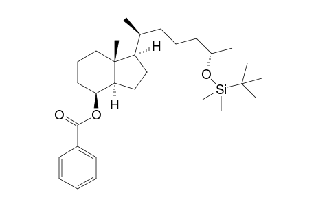 (8S,20S)-des-A,B-8-benzoyloxy-20-[(4S)-tert-butyldimethylsilyloxy-pentyl]pregnane