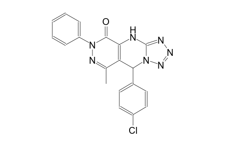 tetrazolo[1',5':1,2]pyrimido[4,5-d]pyridazin-5(6H)-one, 9-(4-chlorophenyl)-4,9-dihydro-8-methyl-6-phenyl-