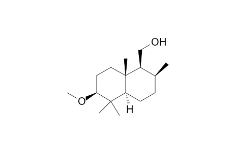 [(1S,2S,4aR,6S,8aS)-6-methoxy-2,5,5,8a-tetramethyl-1,2,3,4,4a,6,7,8-octahydronaphthalen-1-yl]methanol