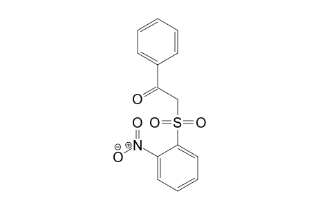 Ethanone, 2-[(2-nitrophenyl)sulfonyl]-1-phenylacetophenone, .omega.-(o-nitrophenyl)sulfonyl-