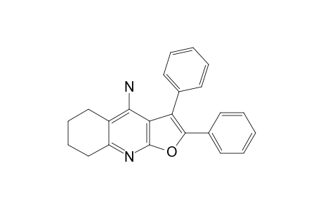4-AMINO-5,6,7,8-TETRAHYDRO-2,3-DIPHENYLFURANO-[2,3-B]-QUINOLINE