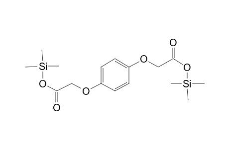 [4-(Carboxymethoxy)phenoxy]acetic acid, 2tms