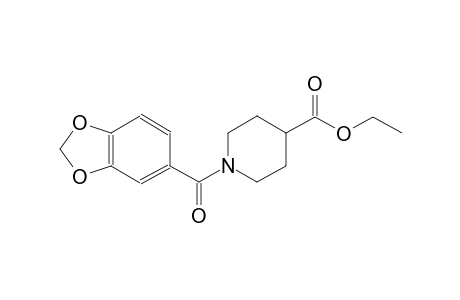 ethyl 1-(1,3-benzodioxol-5-ylcarbonyl)-4-piperidinecarboxylate