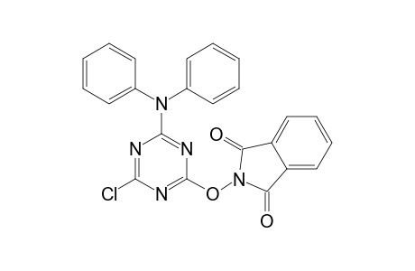 2-[[4-chloranyl-6-(diphenylamino)-1,3,5-triazin-2-yl]oxy]isoindole-1,3-dione