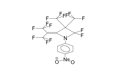 1-PARA-NITROPHENYL-PERFLUORO-3,3-DIMETHYL-2-ISOPROPYLIDENEAZETIDINE