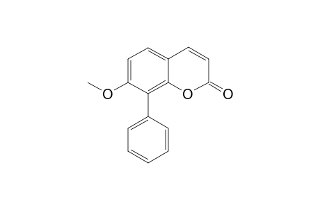 7-Methoxy-8-phenyl-2H-chromen-2-one