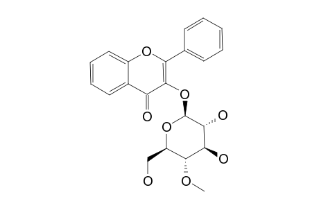 FLAVONE-3-O-BETA-D-4-O-METHYLGLUCOPYRANOSIDE