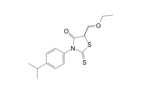 3-(p-cumenyl)-5-(ethoxymethylene)rhodanine