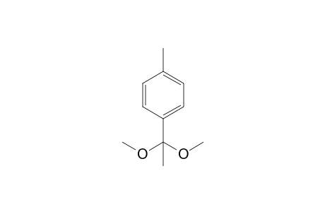 1-(1,1-dimethoxyethyl)-4-methyl-benzene