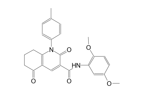 3-quinolinecarboxamide, N-(2,5-dimethoxyphenyl)-1,2,5,6,7,8-hexahydro-1-(4-methylphenyl)-2,5-dioxo-