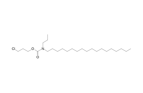 Carbonic acid, monoamide, N-propyl-N-octadecyl-, 3-chloropropyl ester