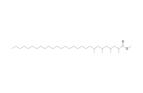 Octacosanoic acid, 2,4,6,8-tetramethyl-, methyl ester, (all-R)-(-)-