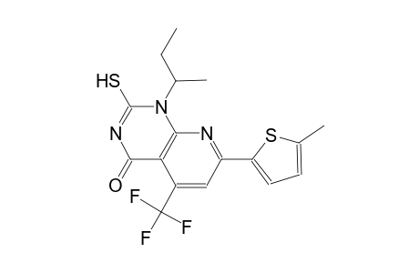 pyrido[2,3-d]pyrimidin-4(1H)-one, 2-mercapto-1-(1-methylpropyl)-7-(5-methyl-2-thienyl)-5-(trifluoromethyl)-
