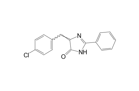 4-(p-chlorobenzylidene)-2-phenyl-2-imidazolin-5-one