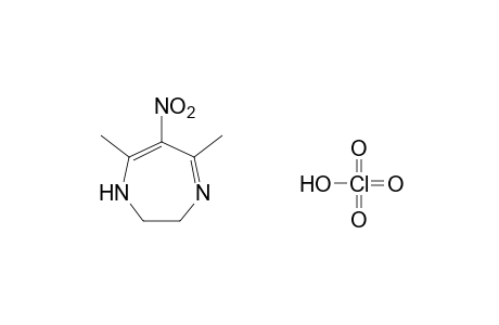 2,3-dihydro-5,7-dimethyl-6-nitro-1H-1,4-diazepine, monoperchlorate