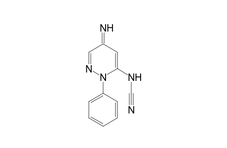 Cyanamide, (2,5-dihydro-5-imino-2-phenyl-3-pyridazinyl)-