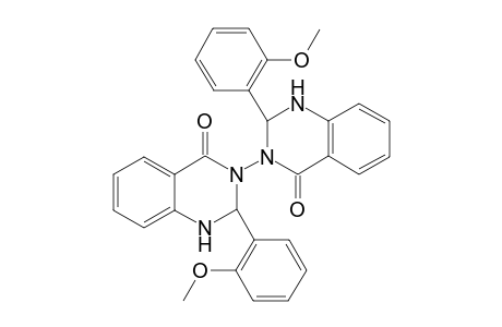 2,2'-Di(2-methoxyphenyl)tetrahydro-3,3'-bisquinazolin-4,4'-dione
