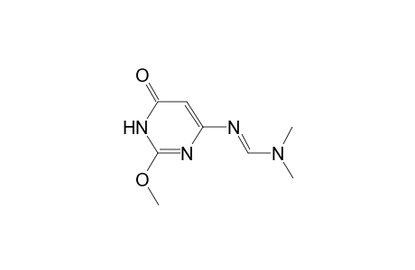 N'-(2-methoxy-4-oxidanylidene-1H-pyrimidin-6-yl)-N,N-dimethyl-methanimidamide