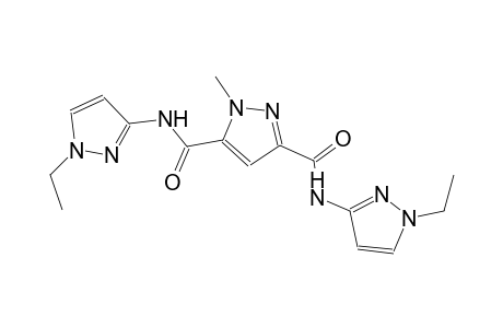 1H-pyrazole-3,5-dicarboxamide, N~3~,N~5~-bis(1-ethyl-1H-pyrazol-3-yl)-1-methyl-