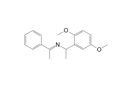 N-[1-(2,5-Dimethoxyphenyl)ethyl]-N-(1-phenylethylidene)amine