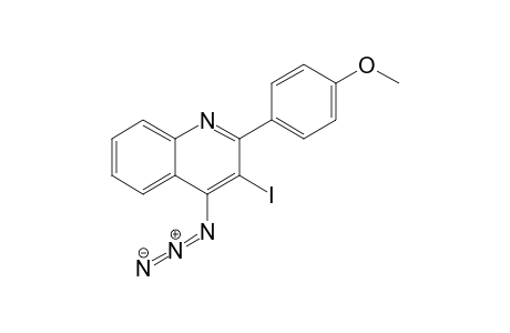 4-Azido-3-iodo-2-(4-methoxyphenyl)quinoline